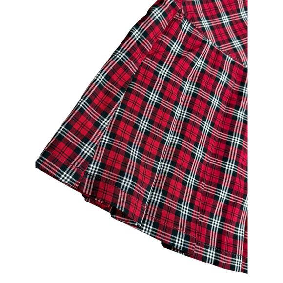 American Eagle Skirt Women 12 Pleated Plaid Academia Preppy y2k Britney Spears - Picture 2 of 8